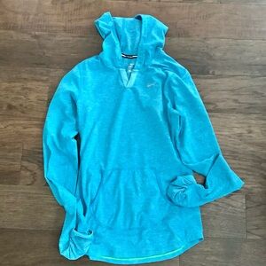 Nike Running Womens Athletic Hoodie Shirt Small Long Sleeve Dri Fit